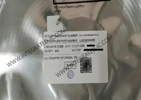Чип интегральной схемы UJ3C065080B3 25A N-канальный SiC FET транзисторы TO-263-3