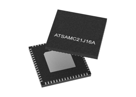 Микроконтроллер ATSAMC21J16A-MN MCU 32-разрядный микроконтроллер IC VQFN64 SAM C21 MCU
