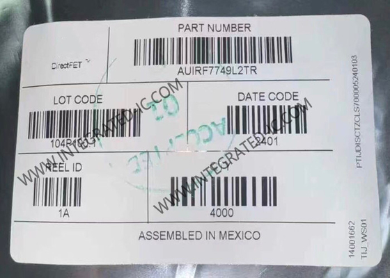 Чип интегральной схемы AUIRF7749L2TR Автомобильный транзистор 10В с однотоннажным MOSFET-транзистором