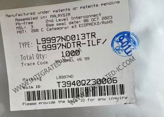 L9997ND013TR интегральная схема чип двойной полумост SOIC20 водители Моторные водители