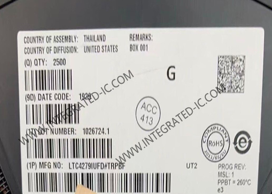 LTC4279IUFD Чип интегральной схемы с одним портом Управляющее устройство питания PoE