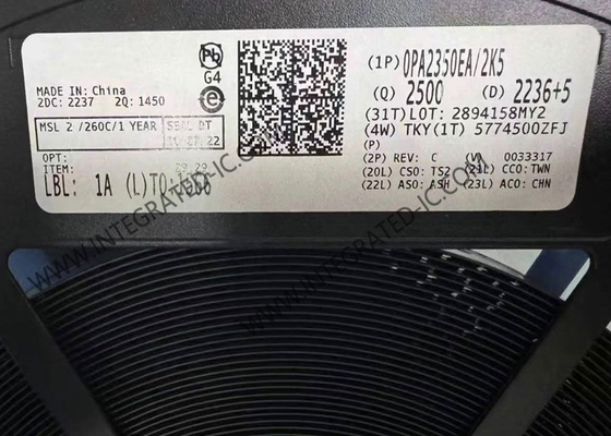 OPA2350EA Интегральная микросхема Двухканальный высокоскоростной малошумящий операционный усилитель