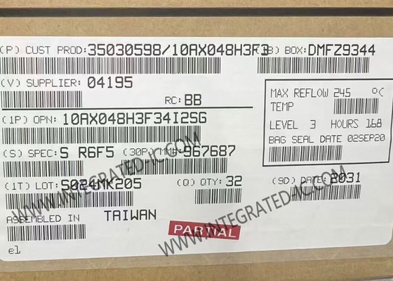 10AX048H3F34I2SG Программируемая пользователем вентильная матрица Arria 10 GX 480 FPGA FBGA1152 Arria 10 FPGA