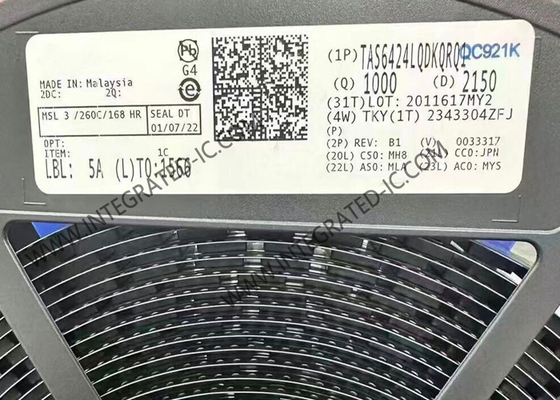 TAS6424LQDKQRQ1 интегральный микросхема 4-канальный автомобильный аудиоусилитель класса D