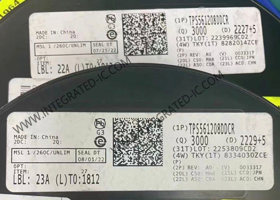 TPS561208DDCR интегральная схема чип синхронный шаг вниз преобразователь 1A Buck регулятор