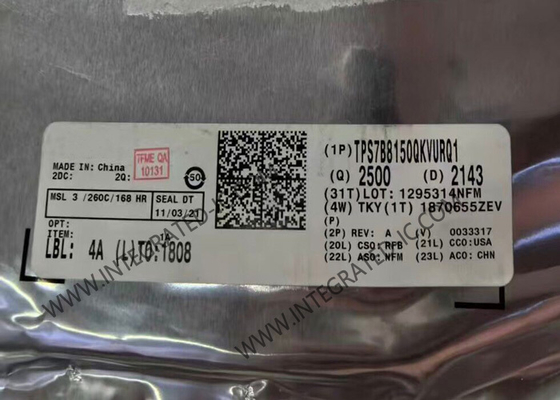 TPS7B8150QKVURQ1 Чип интегральной схемы Регулятор низкой отдачи 150mA Регулятор LDO