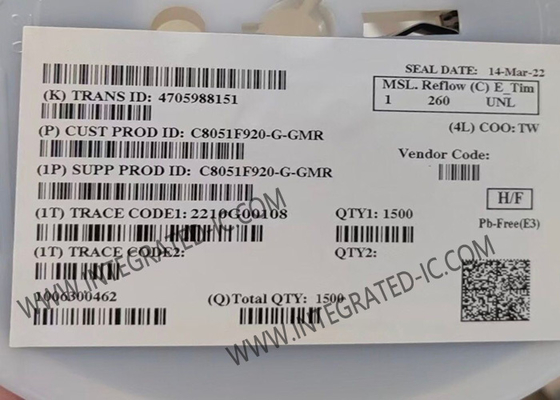 C8051F920-G-GM Микроконтроллер MCU 8051 Core 25MHz Ultra Low-Power 8-битный MCU QFN-32