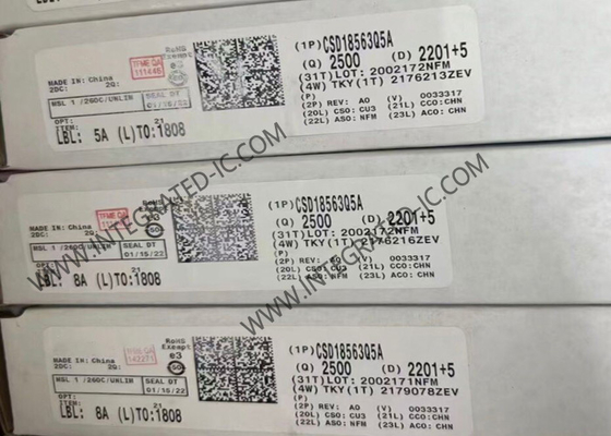 CSD18563Q5A Интегральная микросхема 60 В N-канальный полевой транзистор NexFET Power MOSFET