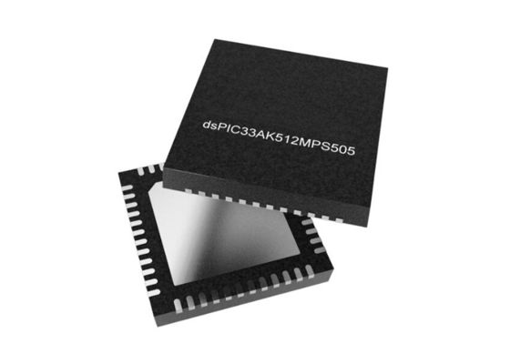 Микроконтроллер DSPIC33AK512MPS505-I/M7 MCU Цифровой сигнальный контроллер VQFN48 32-разрядный DSC
