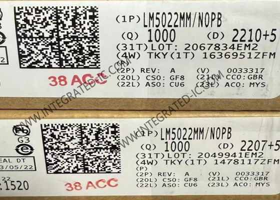 LM5022MM Интегральная схема чипа 60В контроллер нижнего плеча для повышающих и SEPIC преобразователей