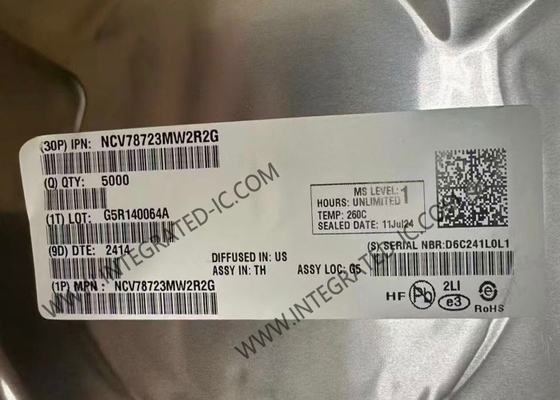 Чип интегральной схемы NCV78723MW2R2G высокоэффективный двойной драйвер Buck LED