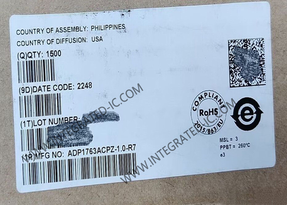 ADP1763ACPZ-1.0 Интегральная микросхема Чип линейного регулятора с низким падением напряжения 3A LDO регуляторы