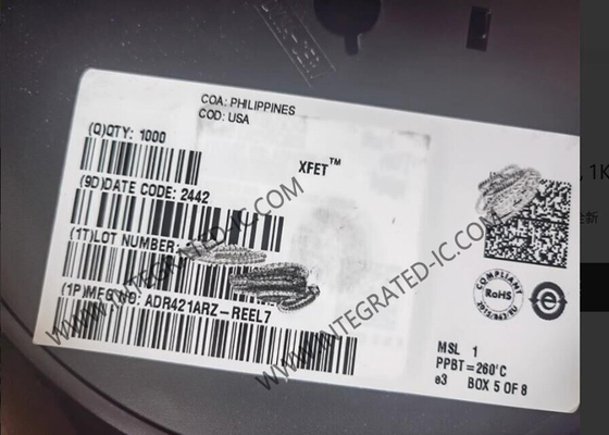 ADR421ARZ Интегральная схема, чип 2.5В малошумящий XFET источник опорного напряжения SOIC8