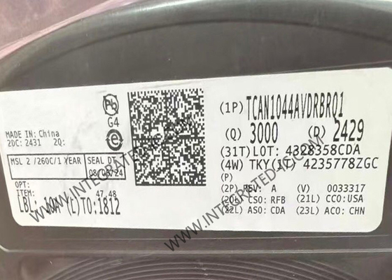 Чип интегральной схемы TCAN1044AVDRBRQ1 1.8V Автомобильный передатчик CAN