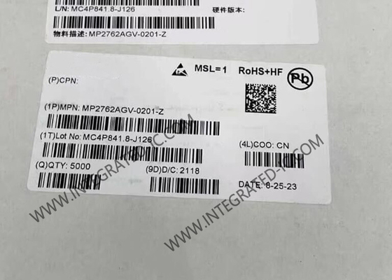 MP2762AGV-0201-Z Интегральная схема чипа 6A двухфазного NVDC повышающе-понижающего зарядного устройства со встроенными полевыми транзисторами и OTG