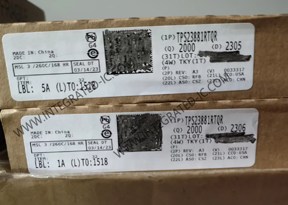TPS23881RTQR Интегральная схема, 8-канальный контроллер PoE 2 PSE Power Over Ethernet