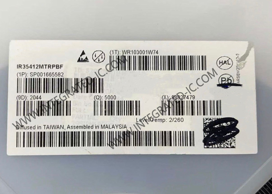 IR35412MTRPBF Интегрированная схема Чип шлюза драйверы многофазный контроллер 40-QFN IMVP8