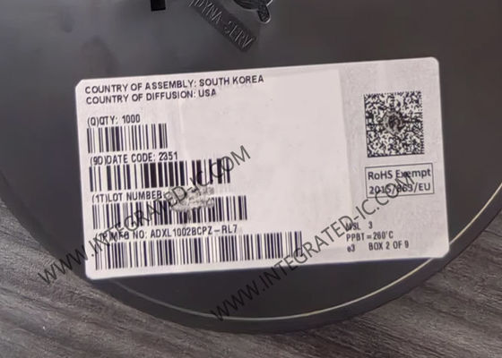 Сенсорный IC ADXL1002BCPZ 21kHz Низкий шум высокочастотные MEMS акселерометры