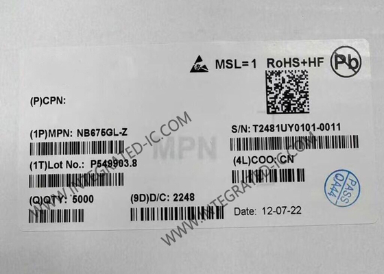 NB675GL Чип интегральной схемы 10A 24V COT Синхронный конвертер QFN21