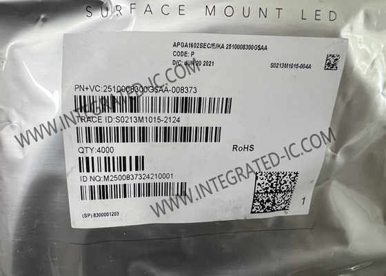APGA1602SEC/E/KA интегральная схема чип правоугольный SMD чип светодиодная лампа 624nm Красный светодиодный индикатор
