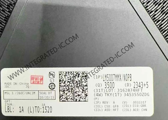 LM5007MMX Integrated Circuit Chip Buck Regulator 500mA Step-Down Switching Converter