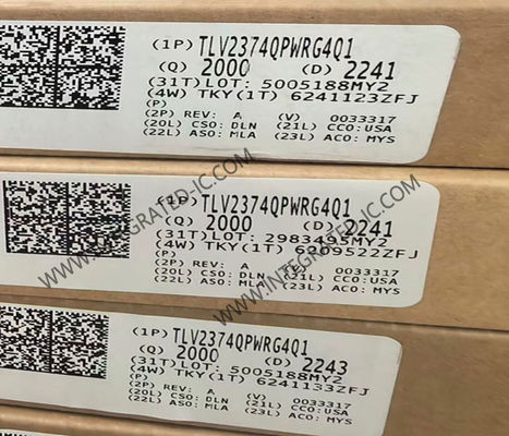 TLV2374QPWRG4Q1 Автомобильный четырехканальный операционный усилитель IC Chip 16 В 3 МГц