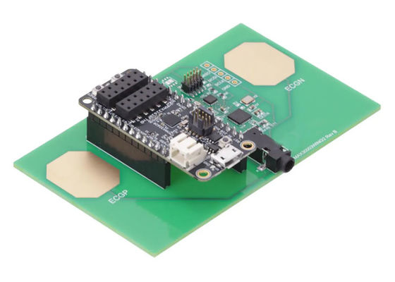 Плата расширения для оценки интерфейса переднего плана Feather Platform для встраиваемых решений MAX30003WING2