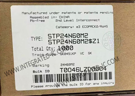 Интегральная схема STP24N60M2, 600 В, силовые MOSFET транзисторы MDmesh M2, TO-220-3