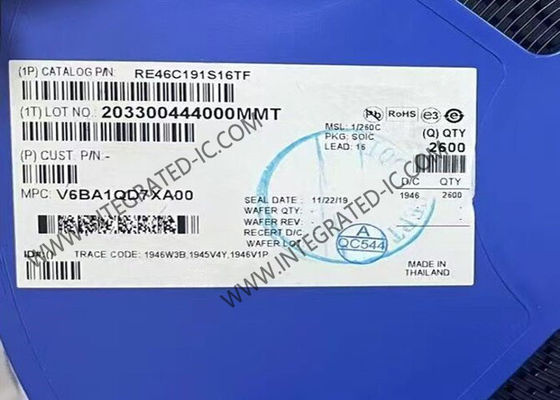 RE46C191S16TF Сенсор IC Низковольтный программируемый фотоэлектрический детектор дыма ASIC