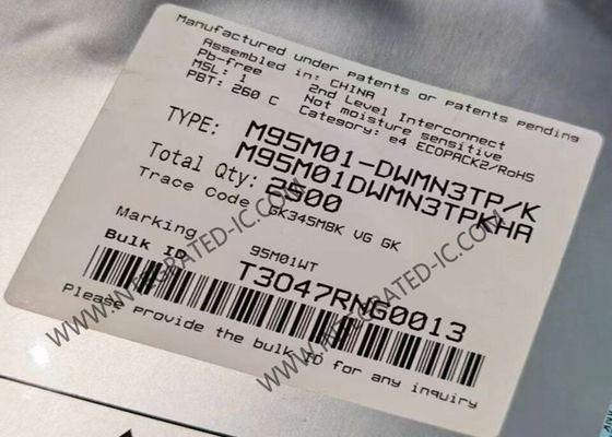 M95M01-DWMN3TP/K Микросхема памяти 1 Мбит EEPROM Микросхема памяти с высокоскоростным тактированием