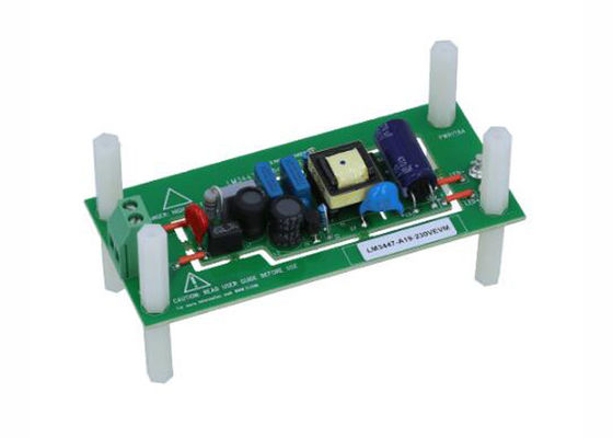 LM3447-A19-230VEVM Встраиваемая плата оценки решений LM3447 Flyback Controller