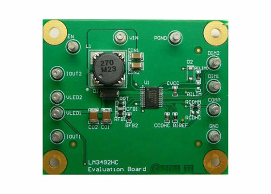 LM3492HCEVM Встроенные решения Высококонтрастный диммируемый модуль оценки драйвера светодиодов
