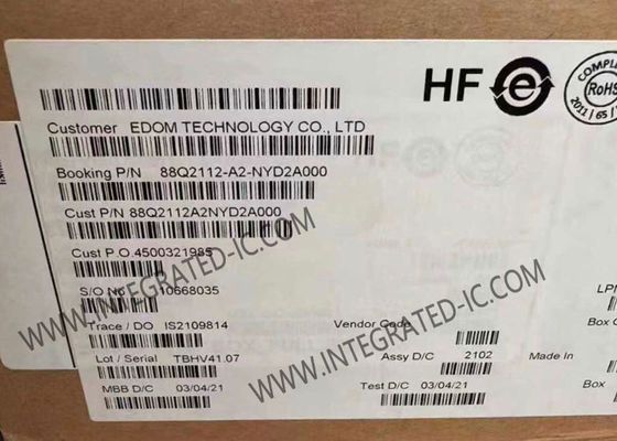 88Q2112-A2-NYD2A000 Ethernet IC Single Port Automotive Ethernet PHY Для сетевых сетей в транспортных средствах