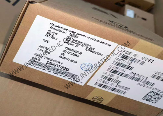 Микроконтроллер STM32F427IIT6 MCU 180 МГц 32-разрядный одноядерный с 2 МБ флэш-памяти