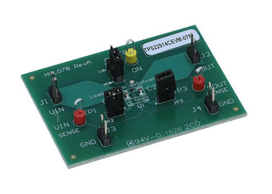 TPS22914CEVM-078 Плата оценки встроенных решений TPS22914C для коммутатора нагрузки