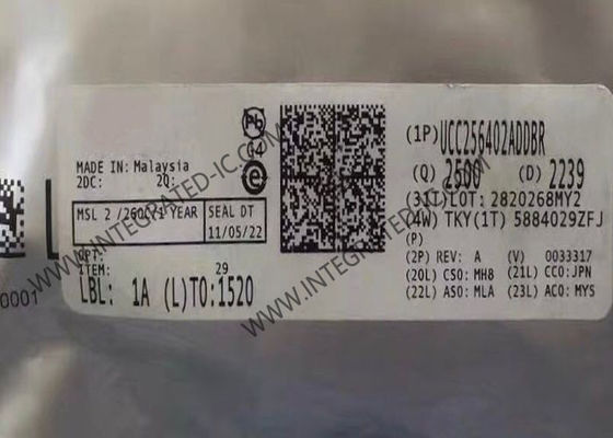 UCC256402ADDBR LLC Resonant Controller Integrated Circuit Chip with Ultra-Low Audible Noise Three Levels of Over Current Protection and Efficiency Exceeding DoE Level VI Standards