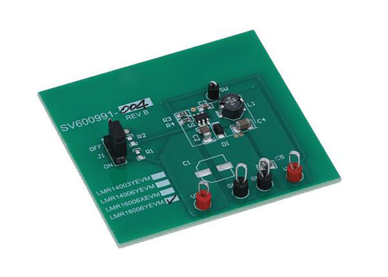 LMR16006YEVM Встроенные решения Оценочный модуль LMR16006 600 мА понижающий регулятор