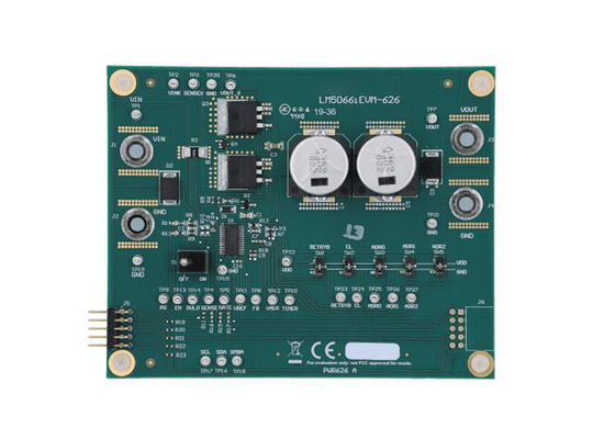 LM5066IEVM-626 Встроенные решения Контроллер горячего подключения LM5066I, оценочный модуль