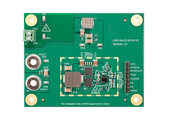 LM5146-Q1-EVM12V Встроенные решения Плата оценки понижающего DC/DC преобразователя от 15 В до 85 В