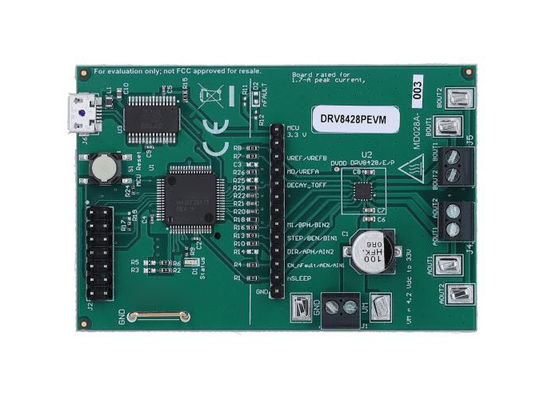 Встроенные решения DRV8428EVM Плата драйвера шагового двигателя DRV8428 с интерфейсом управления STEP/DIR