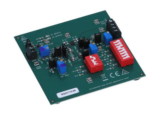 Встроенные решения для оценки линейного зарядного устройства для автомобильных аккумуляторов BQ25171EVM, 800 мА