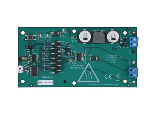 DRV8873H-Q1EVM Встроенные решения для автомобильной промышленности, оценочный модуль драйвера двигателя H-Bridge 10A