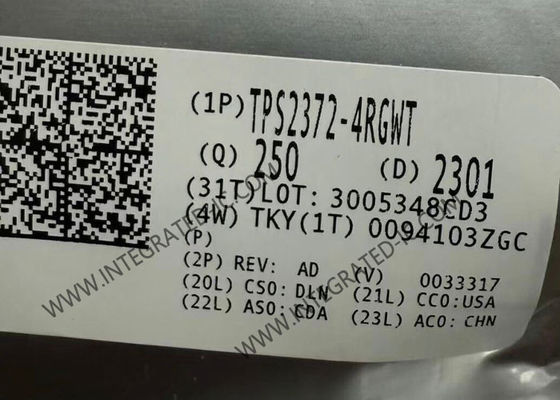 TPS2372-4RGWT Интегральная схема чипа интерфейса PoE PD высокой мощности с автоматическим MPS и Autoclass