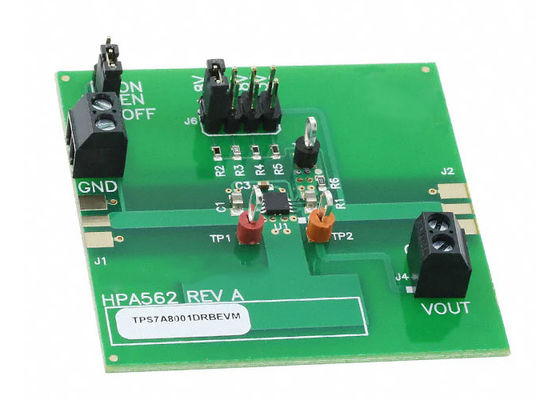 TPS7A8001DRBEVM Embedded Solutions High-Bandwidth LDO Linear Regulator Evaluation Board