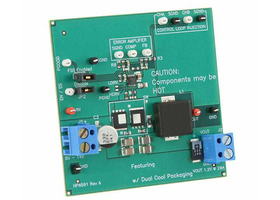 CSD163CEVM-591 Встроенные решения NexFETTM Неизолированный выход DC/DC Step Down Evaluation Board