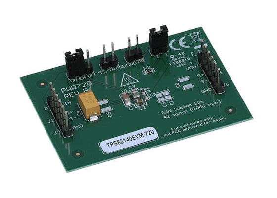 TPS82140EVM-720 Встроенные решения Модуль MicroSiP 17V 2A Модуль оценки шагового преобразователя