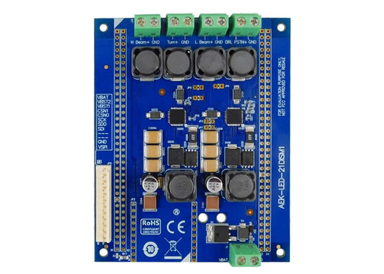 AEK-LED-21DISM1 Встроенные решения AutoDevKit 2 Неизолированные выходные панели оценки драйверов LED