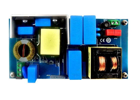 STEVAL-ILL053V2 Встраиваемые решения, оценочная плата драйвера светодиодов с изолированным выходом 2,7 А, 48 В