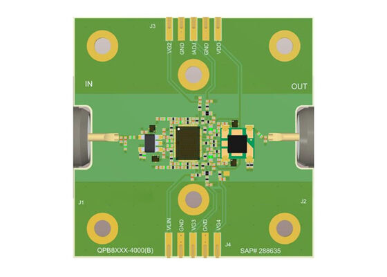 QPB8857EVB Embedded Solutions 75Ω 28dB CATV Doubler Amplifier Evaluation Board