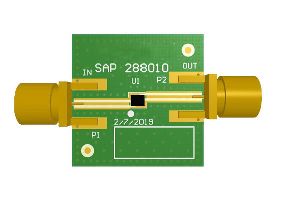 QPQ1298EVB Embedded Solutions High Performance160MHz Sub-Band RF Filter Evaluation Board